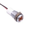 Q14P3GXXO24AE Orange Prominent 14mm 24V LED Panel Indicator IP67 APEM