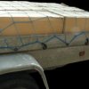Trailer - trailer net, 120 x 80cm, large mesh