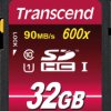 TS32GSDHC10U1 SDHC Card, 32GB Class10 UHS-I 600x Ultimate