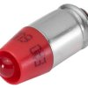 Lampka kontrolna Biały 24V ac/dc T1 3/4 MG LED średnica 6.1mm