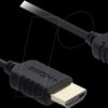 81685 Coaxial High Speed HDMI cable HDMI male to Mini HDMI male 8K 60