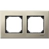 MERTEN M-ELEGANCE metal ramka 2 podwójna tytanowy MTN403205 SCHNEIDER ELECTRIC
