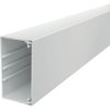 Cable duct, (L x W x H) 2000 x 108.5 x 60 mm, PVC, light gray, 6027121, 1 piece with 2 meters