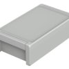 Aluminum enclosure, (L x W x H) 299 x 173 x 90 mm, light gray (RAL 7035), IP69K, 00126335