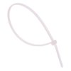 2.5mm x 200mm White Cable Tie - Pack of 100