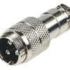 Złącze mikrofonowe CB 3pin, wtyk męski na przewód; NC823
