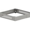 Cokół uniwersalny do szaf wiszących 19 regulowany szer. 600 x głęb. 400, 500, 600 mm, kolor szary SA-CU-SW-600-S