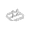 Simon Connect Podstawa do minikolumny czterostronnej ALK54x/8 (element zapasowy) aluminium RALK008/8