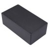 1590PBK Hammond Black Die Cast Enclosure 153 x 83 x 50.5mm