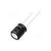 Kondensator 47uF/100V elektrolit 105st.c 47/100