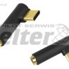 Wtyk USB-C - Gniazdo 3,5 stereo HQ