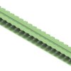 Pin header, 20 pole, pitch 5.08 mm, angled, green, 1475570000