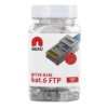 Wtyk Modularny Rj45 8P8c Kat.6 Ekranowany Ftp Uniwersalny Drut Linka Neku...