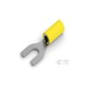 TE Connectivity 165019 Spade Terminal 12-10 AWG 1/4 Inch Female Unshrouded