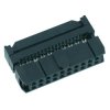 20-Way IDC Cable Mounting Socket 2.54mm Pitch