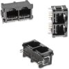 Socket, RJ45, 8 pole, 8P8C, Cat 3, solder connection, through hole, 615024149521
