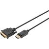 Digitus AK-340306-020-S DisplayPort to DVI Adapter Cable 2m Black