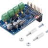 Pololu Motoron M3H256 Triple Motor Controller for Raspberry Pi (Connectors Soldered)