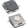 Klosz do przycisku dotykowego SPST 50 mA przy 24 V DC 3.1mm 0.5mm Przewlekany