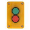 Kaseta Sterownicza Z Dwoma Przyciskami Start Stop Żółta
