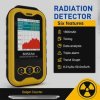BOSEAN FS-5000 Tester promieniowania jądrowego Licznik Geigera z 2.4-calowym wyświetlaczem TFT LED Szczególna wrażliwość Pomiar