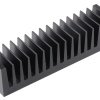 Radiator 37.5 x 160 x 40mm 1.35K/W Uniwersalny Prostokątny Alu
