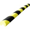 VISO PU 4025 NJ Foam Edges Black-Yellow Diameter40x750mm 1piece