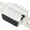 encitech HDS-15-F-T-B-S 2101-0300-11 Listwa żeńska D-Sub 180 ° Ilość styków: 15 kielich lutowniczy 1 szt. paleta