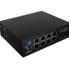 Switch lanberg light industrial poe 4xbt 4xat sfp+eth din niezarządzalny fast ethernet ILFE-8P-1GE-1S-120