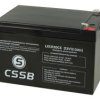 Akumulator; kwasowy bezobsługowy AGM; LX1212OCS; 12V; 12Ah; 151x98x94(100)mm; konektor 6,3 mm; 3,96kg