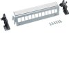 Patch Panel dla 12 modułów Keystone szyna DIN lub płyta montażowa FZ12MK HAGER