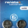 700376 Lithium-Knopfzelle, 3 V, 550 mAh, 24,5x5,0 mm, 2er-Pack