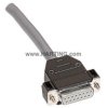 Osłona tylna D-Sub 9 -pinowe Termoplastyczny Proste HARTING E