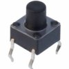 MS4 Mikroprzełącznik 6x6mm h = 4mm (wysokość przycisku od góry obudowy) THT