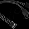 88885521 Cable 4-pin PWM connector > 2x 4-pin PWM socket, 15 cm