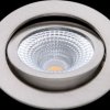ED-10024 LED flush-mounted spotlight, dimmable, 5 W, 450 lm, 2000 - 3000