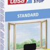 Moskitiera na okno Tesa InsectStop Standard, 100 cm x 100cm, antracyt