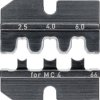 Crimping die for solar connectors, 2.5-6.0 mm², AWG 14-10, 97 49 66
