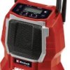 Radio na budowę Einhell TC-RA 18 Li BT - Solo FM czerwony