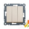LUMINA Wyłącznik potrójny 3-biegunowy kremowy WL0071 HAGER