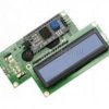 Moduł LCD z klawiaturą; niebieski + konwerter I2C