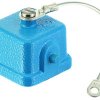 Cover cap, size 3A, zinc die casting, longitudinal bow locking, IP65, 09360035405