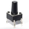 RES6060-4PH6; Mikroprzycisk (mikroprzełącznik) 6x6mm 4 piny, przycisk 6,0mm; A06