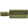 Hexagon spacer bolt, external/internal thread, with undercut, M2.5/4-40 UNC, 5.4 mm, steel, 005.17.254