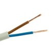 PrzewĂłd elektryczny 2x0,5 biaĹy linka H03VV-F (OMY) = 1 metr