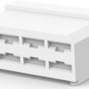 Insulating housing for 6.35 mm, 8 pole, PA, natural, 626229