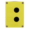 Obudowa sterownicza do aparatów 22mm okrągłych tworzywo żółta 2 punkty sterownicze z tworzywa 3SU1802-0AA00-0AB2