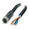 Kabel zasilający 4 Core Polichlorek winylu PVC Sheath Black, Grey