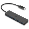 i-tec C31HUB404 USB 3.2 Gen 1 hub 4 ports USB C connector Black