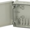 ABS enclosure, (L x W x H) 99 x 163 x 201 mm, gray, IP65, 5814025